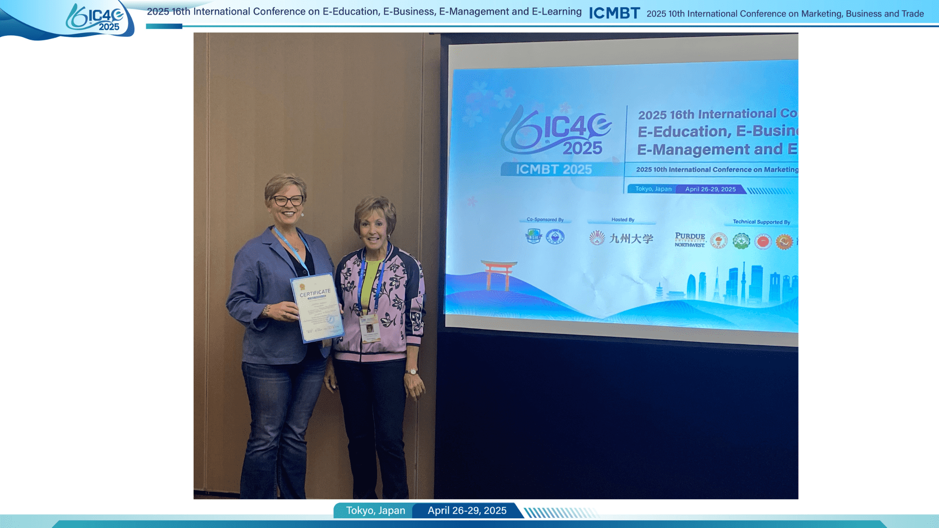 Best Presentation Award Winner - Onsite Session 13